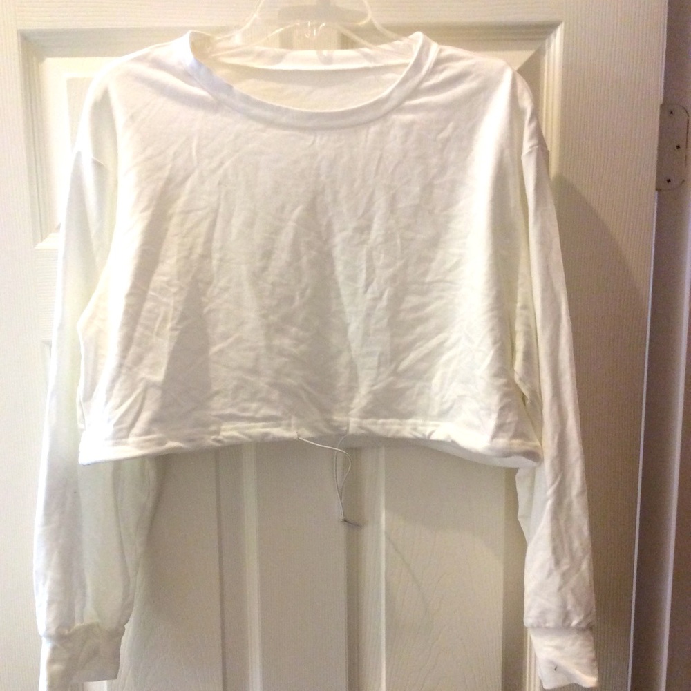 White Crop Top